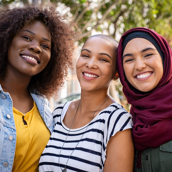 Adult women smiling to maintain oral health Sedona, AZ