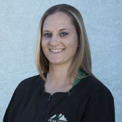 Crystal the Receptionist in Peak family dental care at Flagstaff, AZ