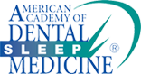 The logo of American academy of dental sleep medicine 